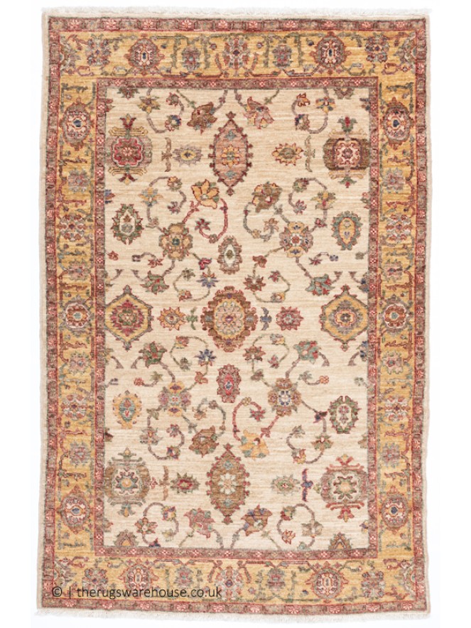 Royal Ziegler Beige Rust Rug - 8