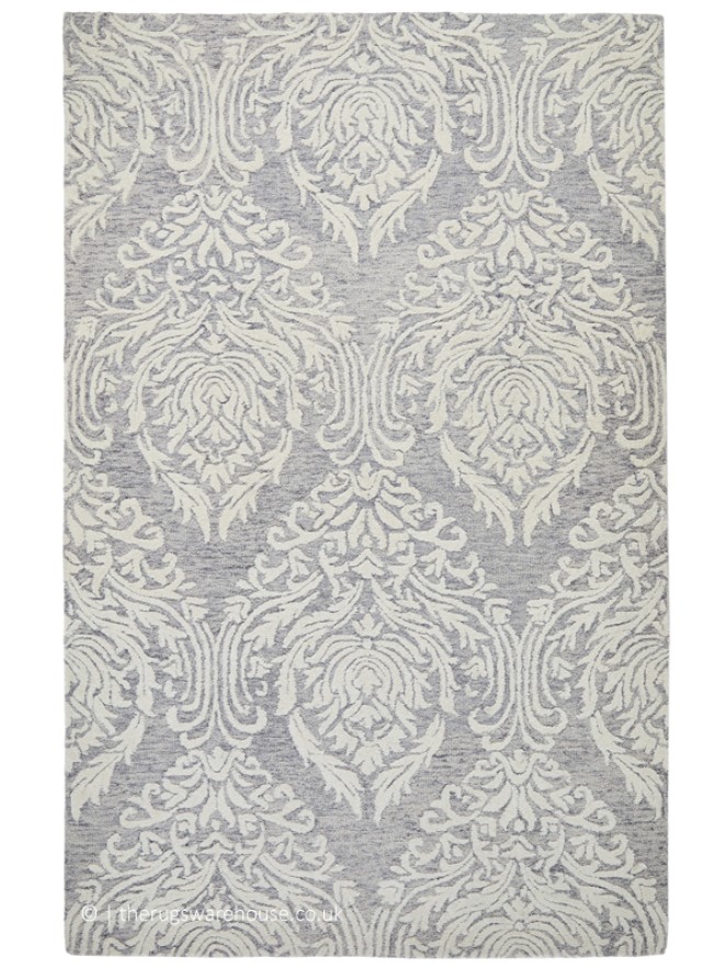 Hampton Damask Rug - 7