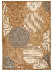 Naturals Circles Rug - Thumbnail - 7