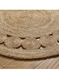 Nova Natural Circle Rug - Thumbnail - 6