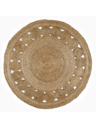 Nova Natural Circle Rug - Thumbnail - 7