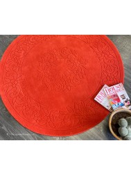 Royale Aubusson Terra Circle Rug - Thumbnail - 3