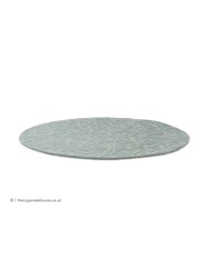 Cleavers Duck Egg Round Rug - Thumbnail - 6