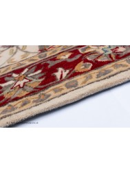 Herat Cream Red Rug - Thumbnail - 4