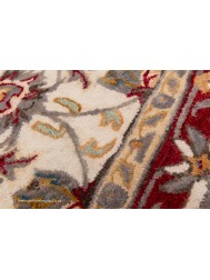 Herat Cream Red Rug - Thumbnail - 7