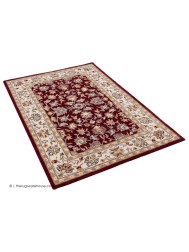 Herat Dark Red Rug - Thumbnail - 3