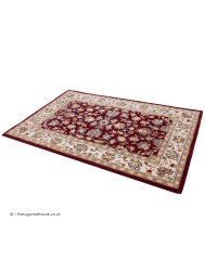 Herat Dark Red Rug - Thumbnail - 8