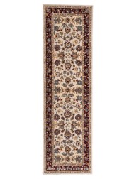 Herat Cream Dark Red Runner - Thumbnail - 9