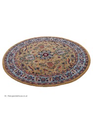 Damascus Circle Rug - Thumbnail - 7