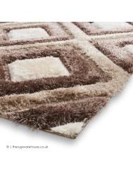 Maroa Beige Brown Rug - Thumbnail - 5