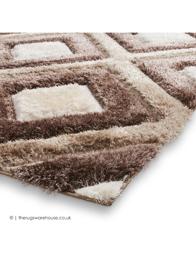 Maroa Beige Brown Rug - 5