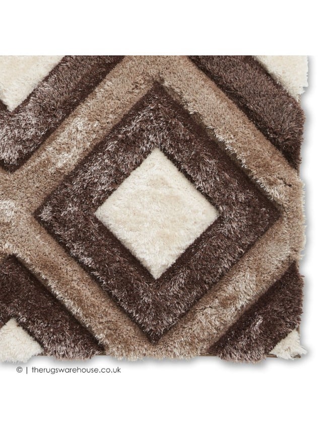 Maroa Beige Brown Rug - 7