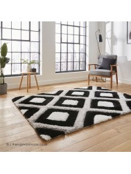 Maroa Black White Rug - Thumbnail - 3