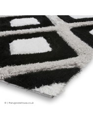 Maroa Black White Rug - Thumbnail - 5