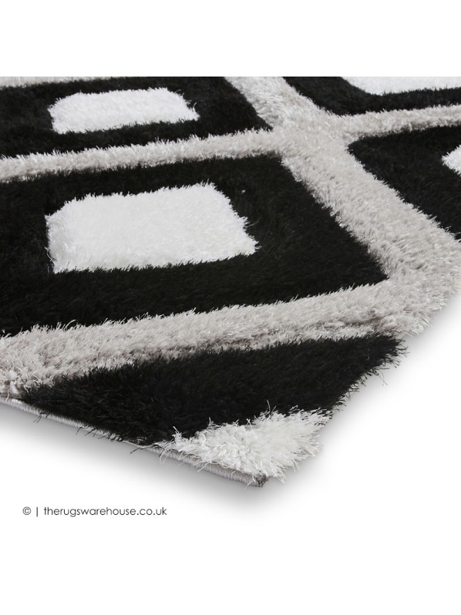 Maroa Black White Rug - 5