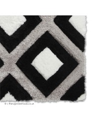 Maroa Black White Rug - Thumbnail - 6