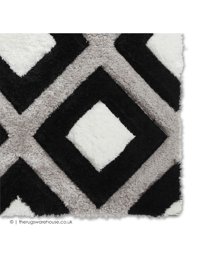 Maroa Black White Rug - 6