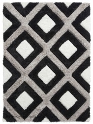 Maroa Black White Rug - Thumbnail - 9