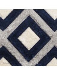 Maroa Grey Navy Rug - Thumbnail - 7