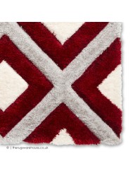 Maroa Grey Red Rug - Thumbnail - 6