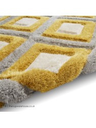 Maroa Grey Yellow Rug - Thumbnail - 5