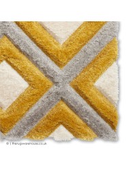 Maroa Grey Yellow Rug - Thumbnail - 6