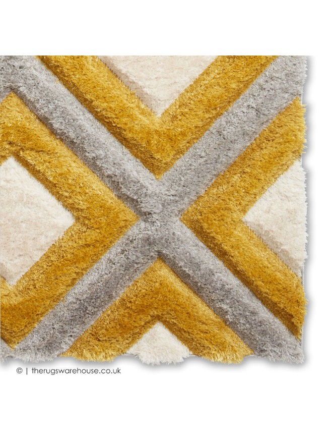 Maroa Grey Yellow Rug - 6