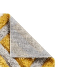 Maroa Grey Yellow Rug - Thumbnail - 8