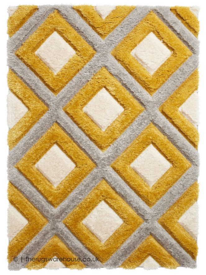 Maroa Grey Yellow Rug - 9