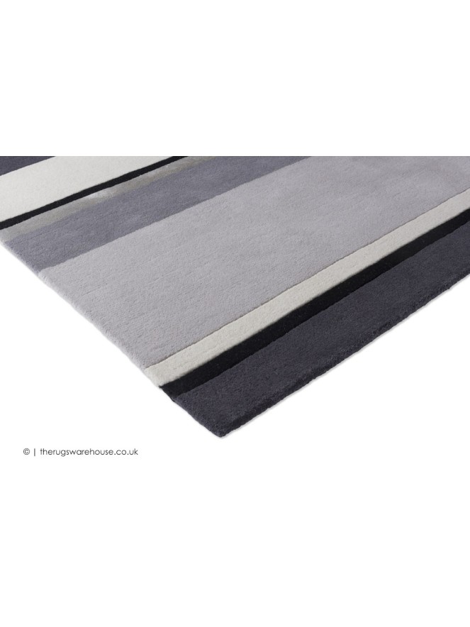 Eaton Stripe Charcoal Rug - 4