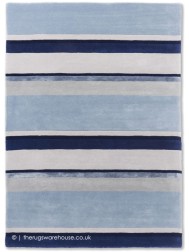 Eaton Stripe Seaspray Rug - Thumbnail - 7