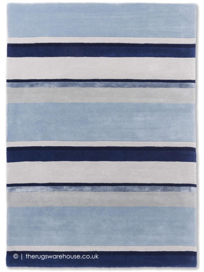 Eaton Stripe Seaspray Rug - 7