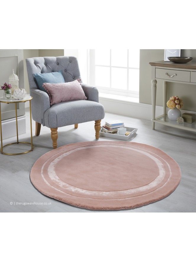 Redbrook Blush Round Rug - 2