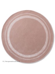 Redbrook Blush Round Rug - Thumbnail - 6