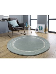 Redbrook Duck Egg Round Rug - Thumbnail - 2