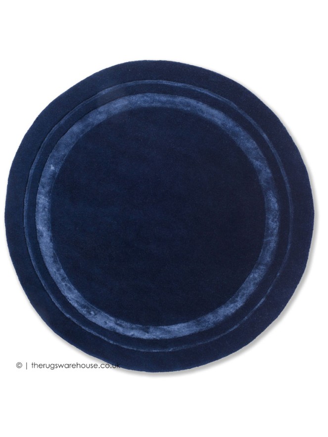 Redbrook Midnight Round Rug - 7