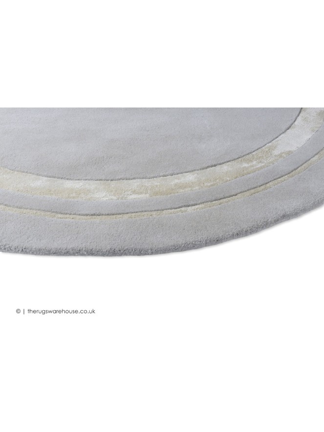 Redbrook Silver Round Rug - 3