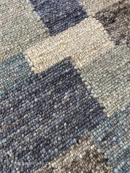 Meru Blue Mix Rug - Thumbnail - 6