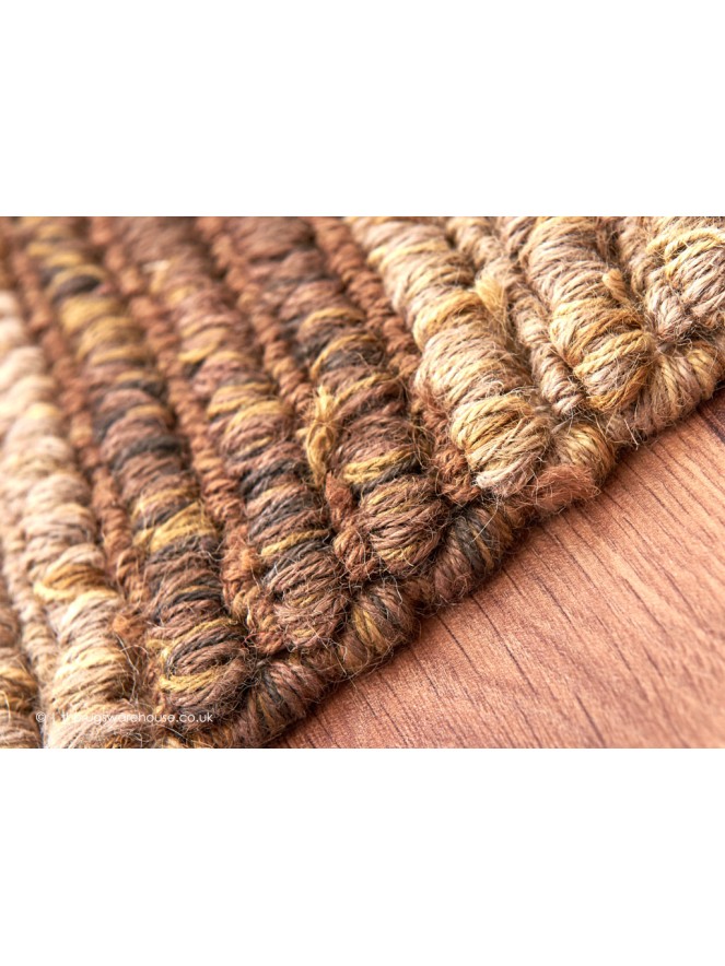 Jute Loop Stripes Rug - 4