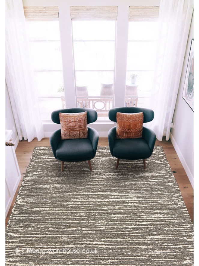 Tokyo Ivory Grey Rug - 2