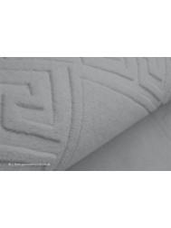 Vetrina Greek Key Silver Rug - Thumbnail - 4