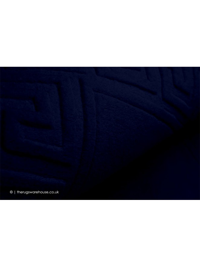 Vetrina Greek Key Navy Rug - 4