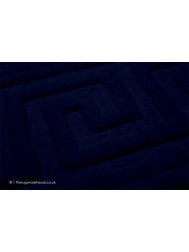 Vetrina Greek Key Navy Rug - Thumbnail - 6