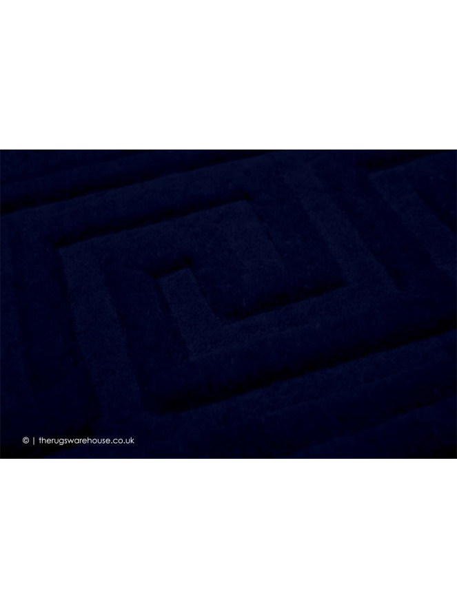 Vetrina Greek Key Navy Rug - 6