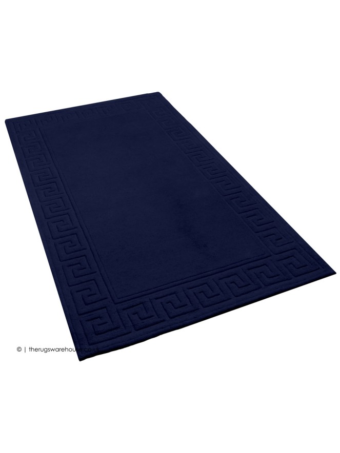 Vetrina Greek Key Navy Rug - 7