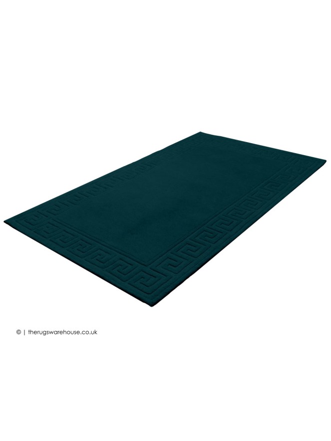 Vetrina Greek Key Green Rug - 7