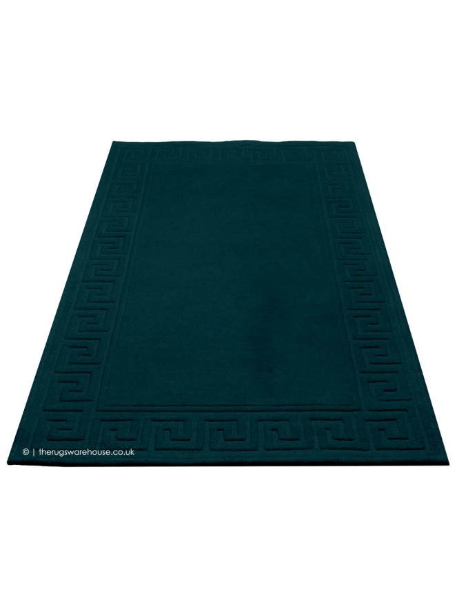 Vetrina Greek Key Green Rug - 9