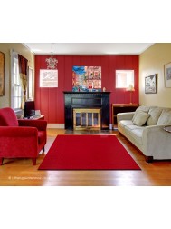 Vetrina Greek Key Red Rug - Thumbnail - 2