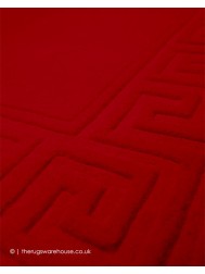 Vetrina Greek Key Red Rug - Thumbnail - 5