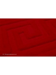 Vetrina Greek Key Red Rug - Thumbnail - 6